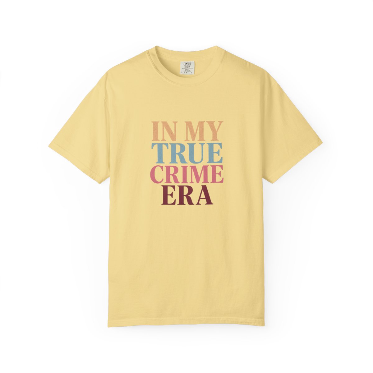 True Crime Era Murder Mystery Fan T-Shirt - alternate angle 5, merchandise